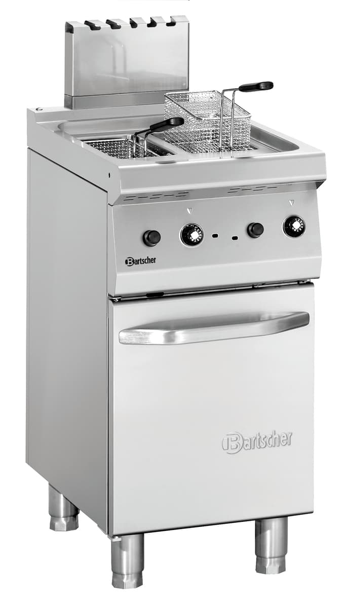 Friteuse gaz 700, L400, 2x7L