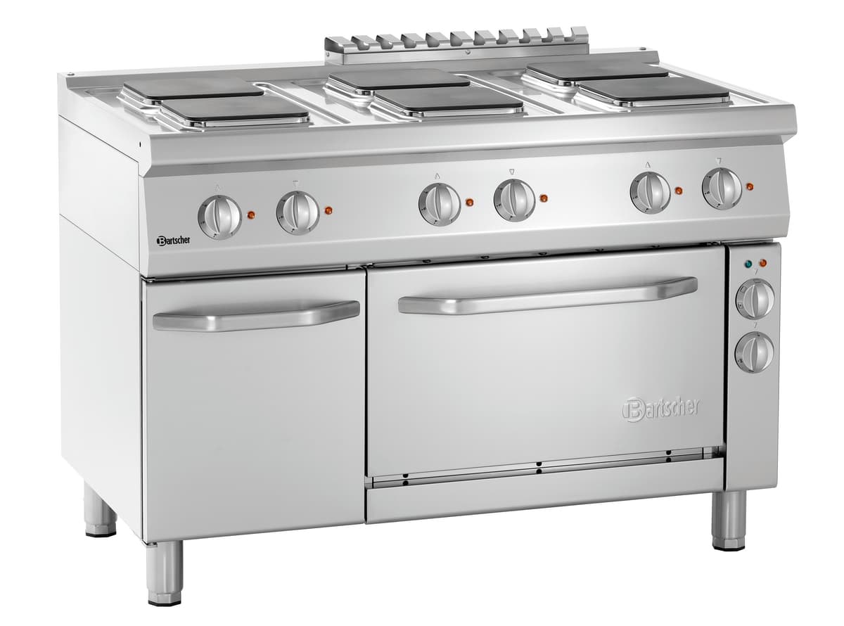 Plan de cuisson él. 700, B1200, 6PL, EBO