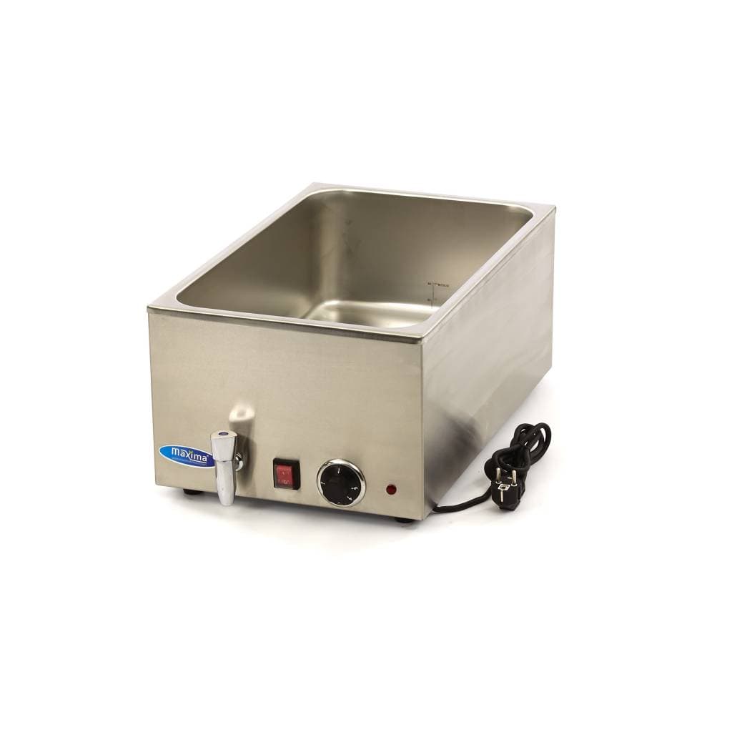 Bain Marie - avec robinet - excl. 1/1 GN set - électrique