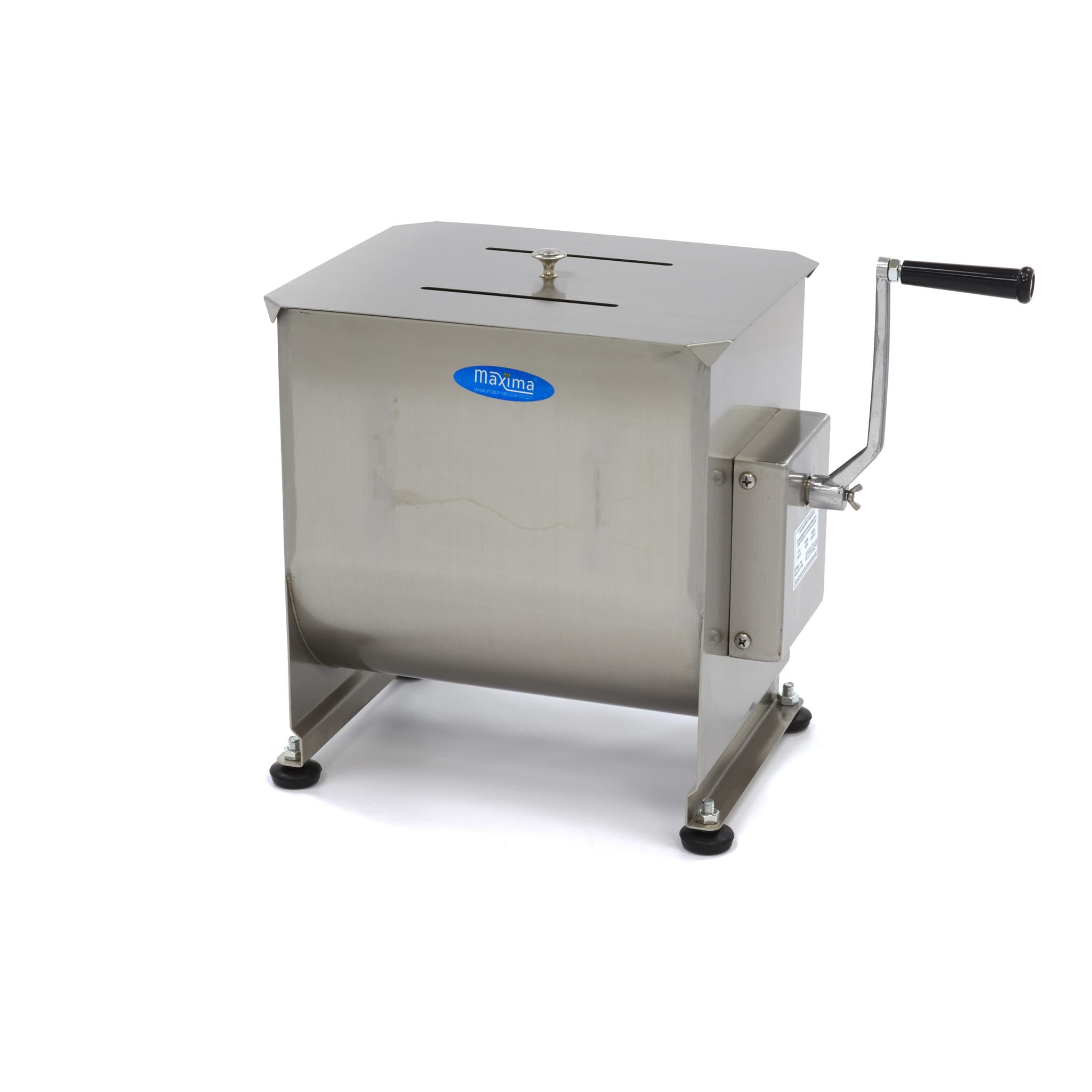 Mélangeur à viande - 30 L - 25 kg viande - axle unique - manuel