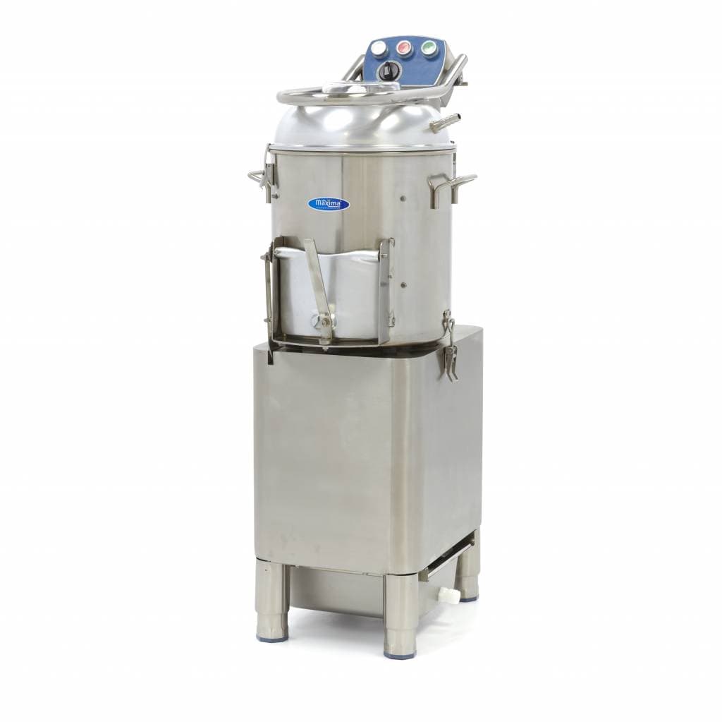 Machine à éplucher les pommes de terre - 15 kg - 300 kg / h - minuteur intégré
