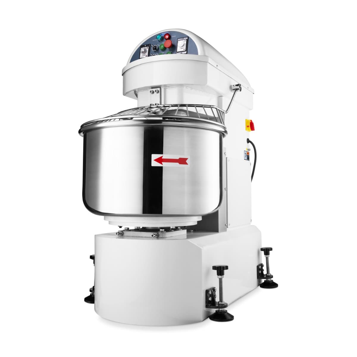 Pétrin à spirale / pétrin à pâte - 100 L - 64 kg de pâte - 2 vitesses - 400V