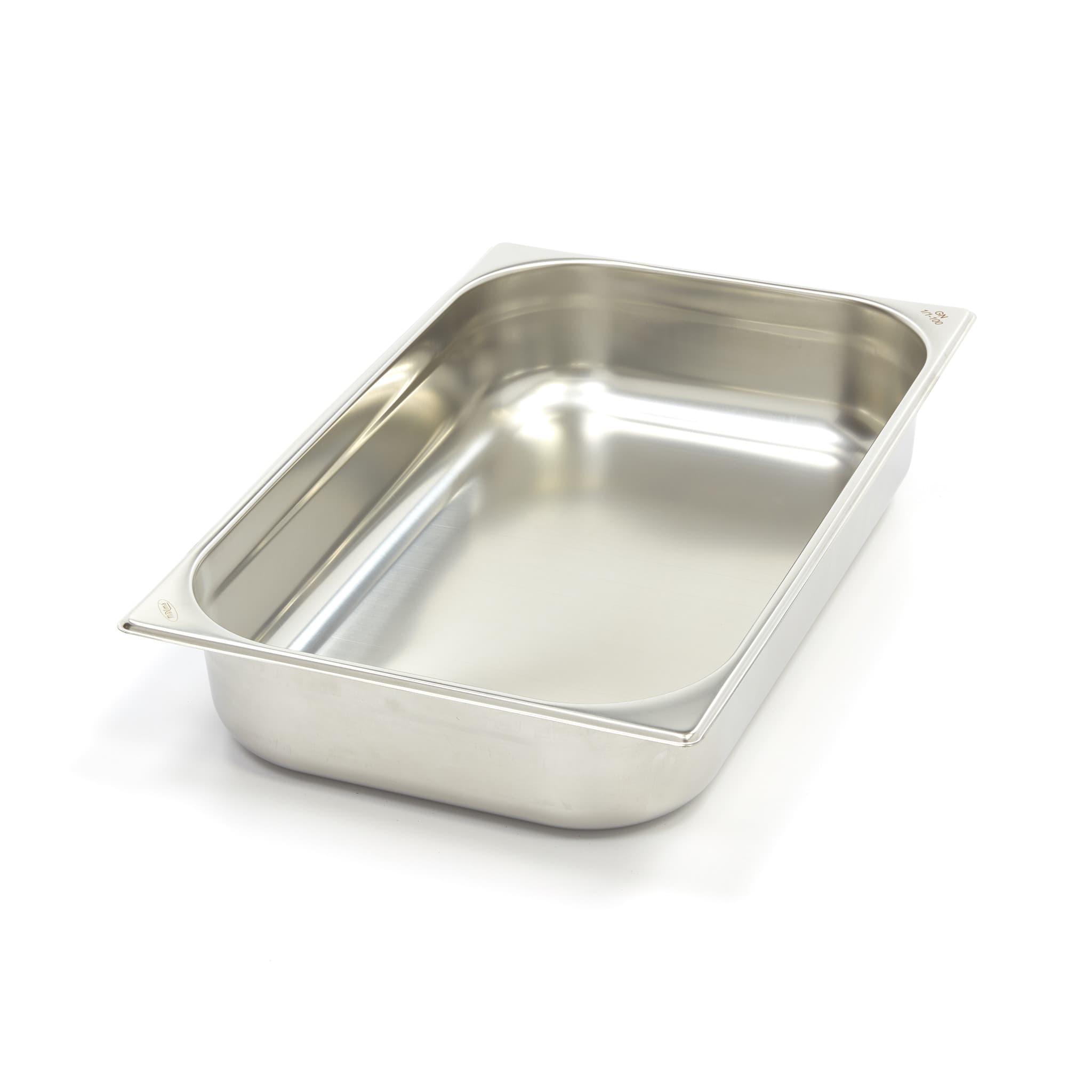 Récipient gastronorm - 1/1 GN - profondeur 10 cm - acier inoxydable