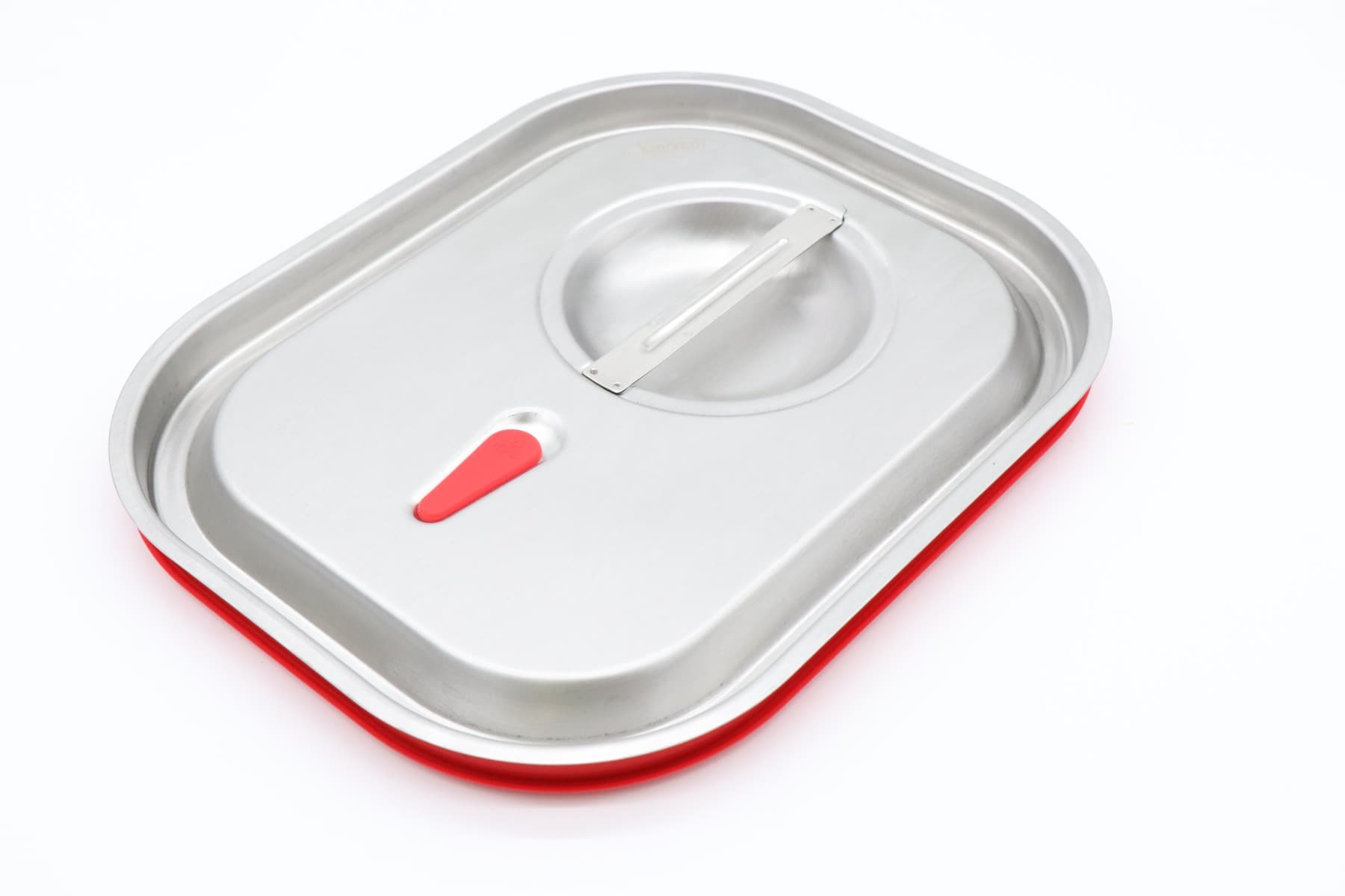 Couvercle gastronorm - 1/2 GN - acier inoxydable - joint étanche à l'air
