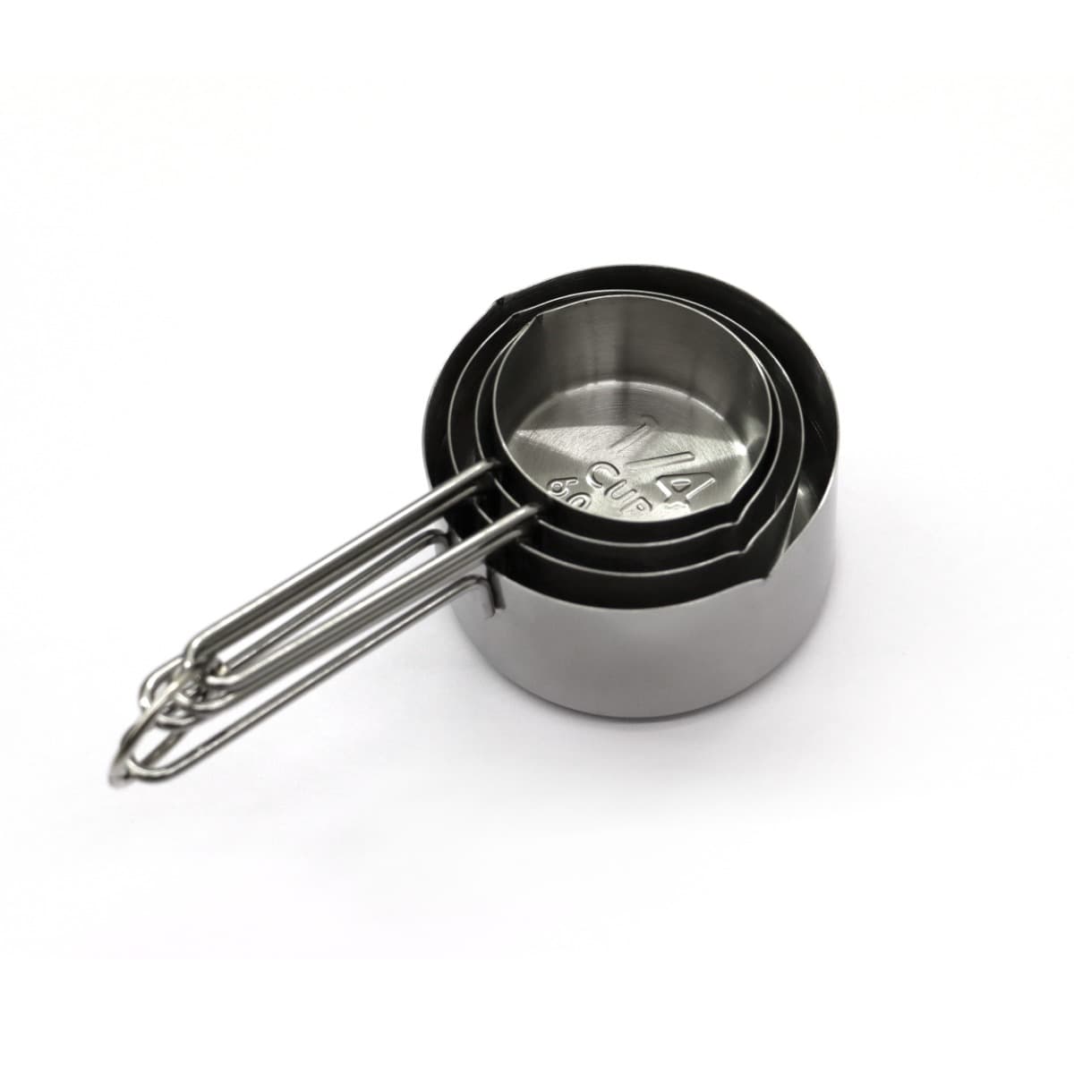 Set de tasses à mesurer - incl 60, 80, 125 et 250 ml