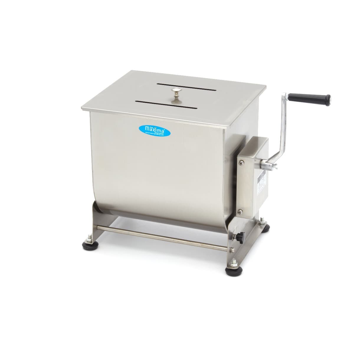 Mélangeur á viande - 30 L - 25 kg viande - bol basculant - manuel