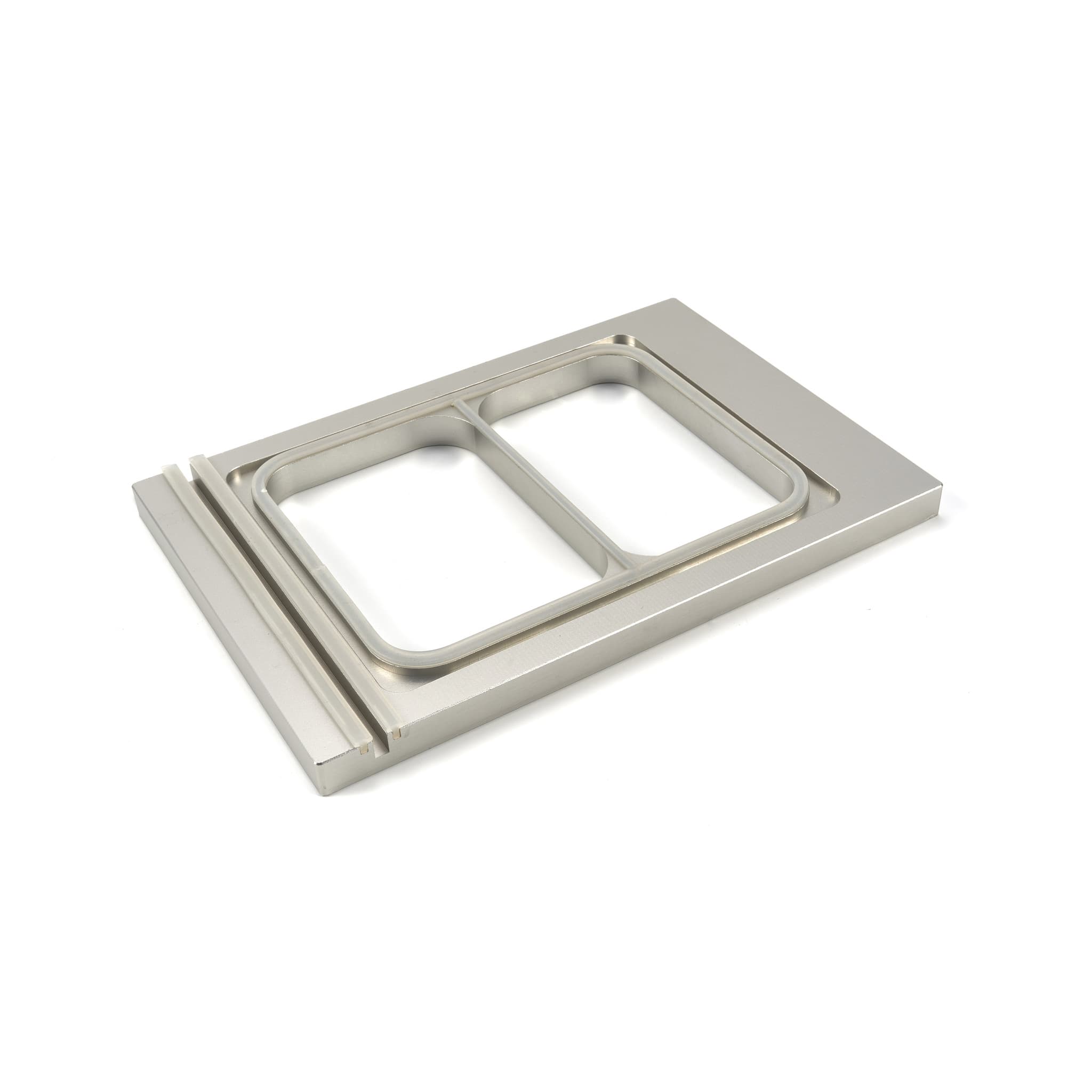 Plateau repas 227 x 178 mm - petit - 2 compartiments