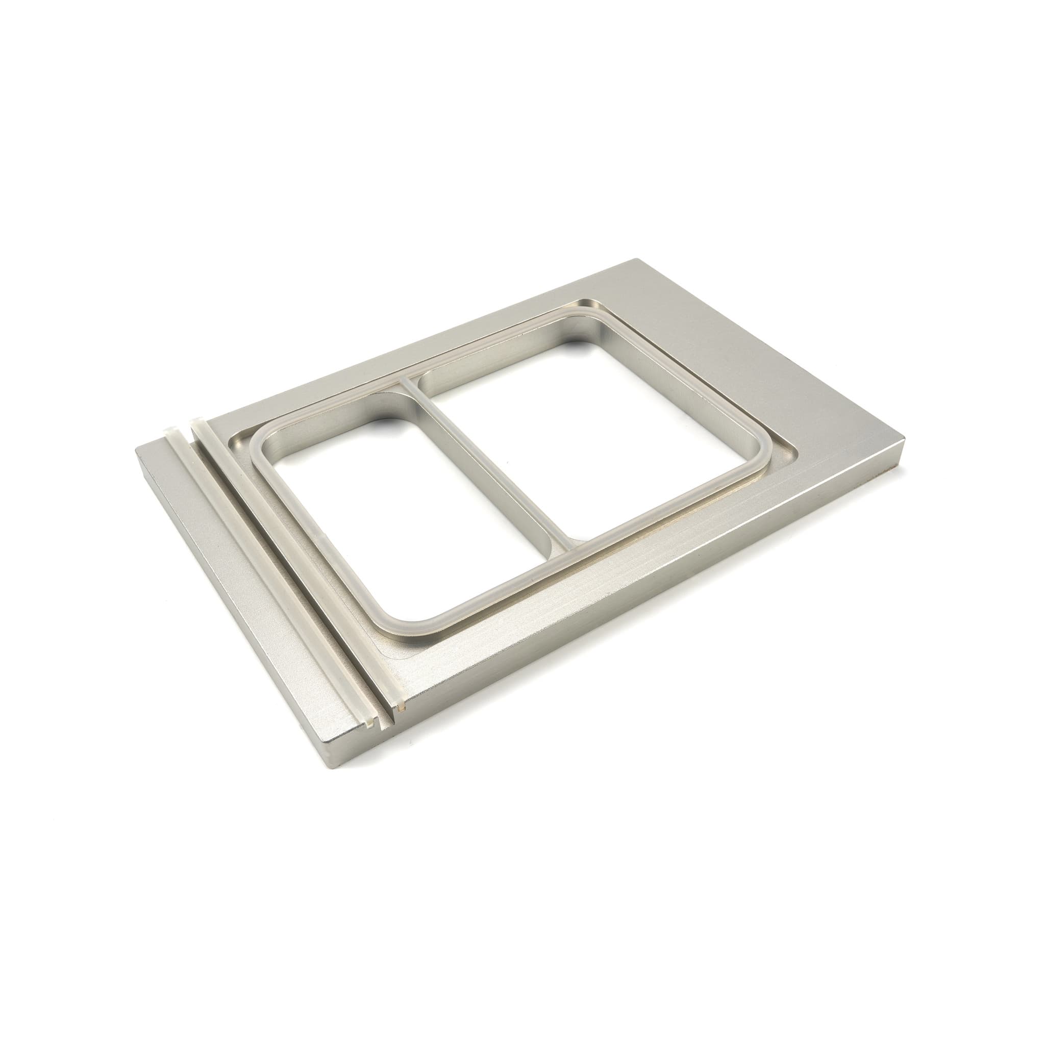 Plateau repas 225 x 175 mm - petit - 2 compartiments