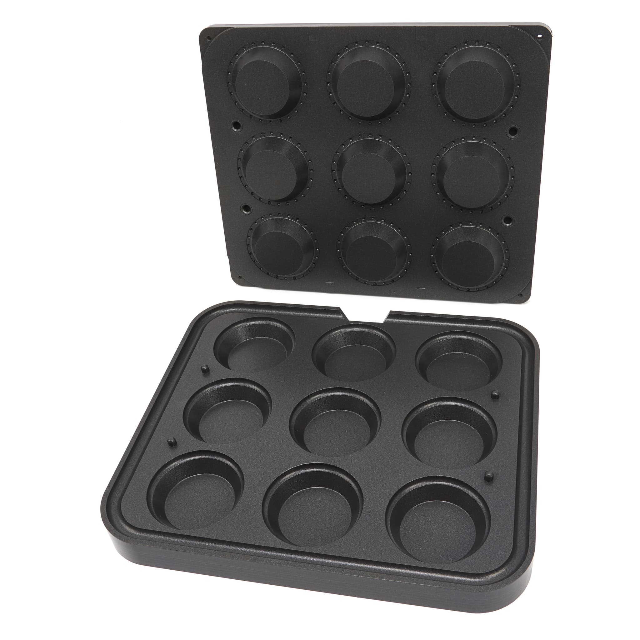 Moule à Tartelette - Rond - 89/65 mm - 9 pièces