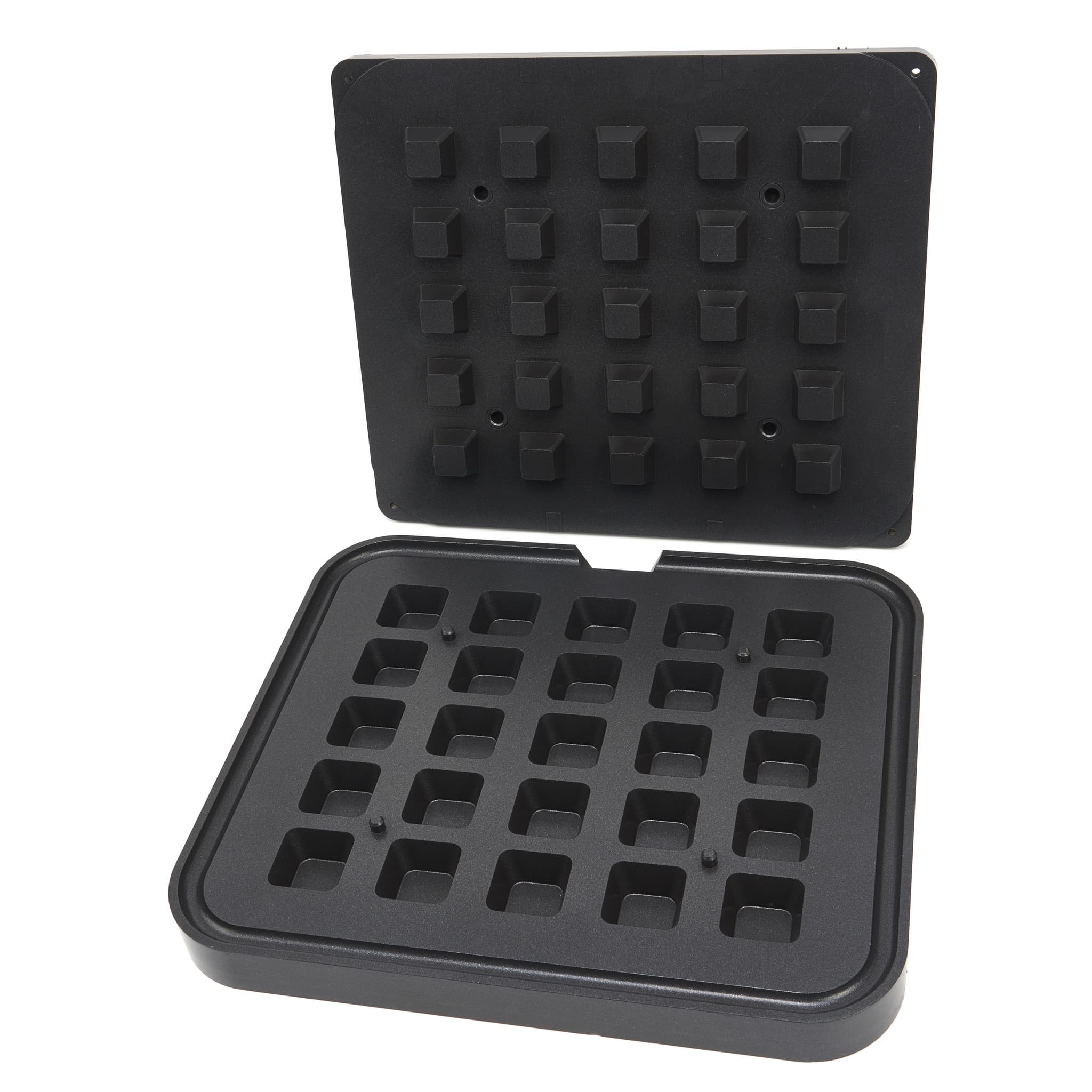 Moule à Tartelette - Carré - 39/29 mm - 25 pieces