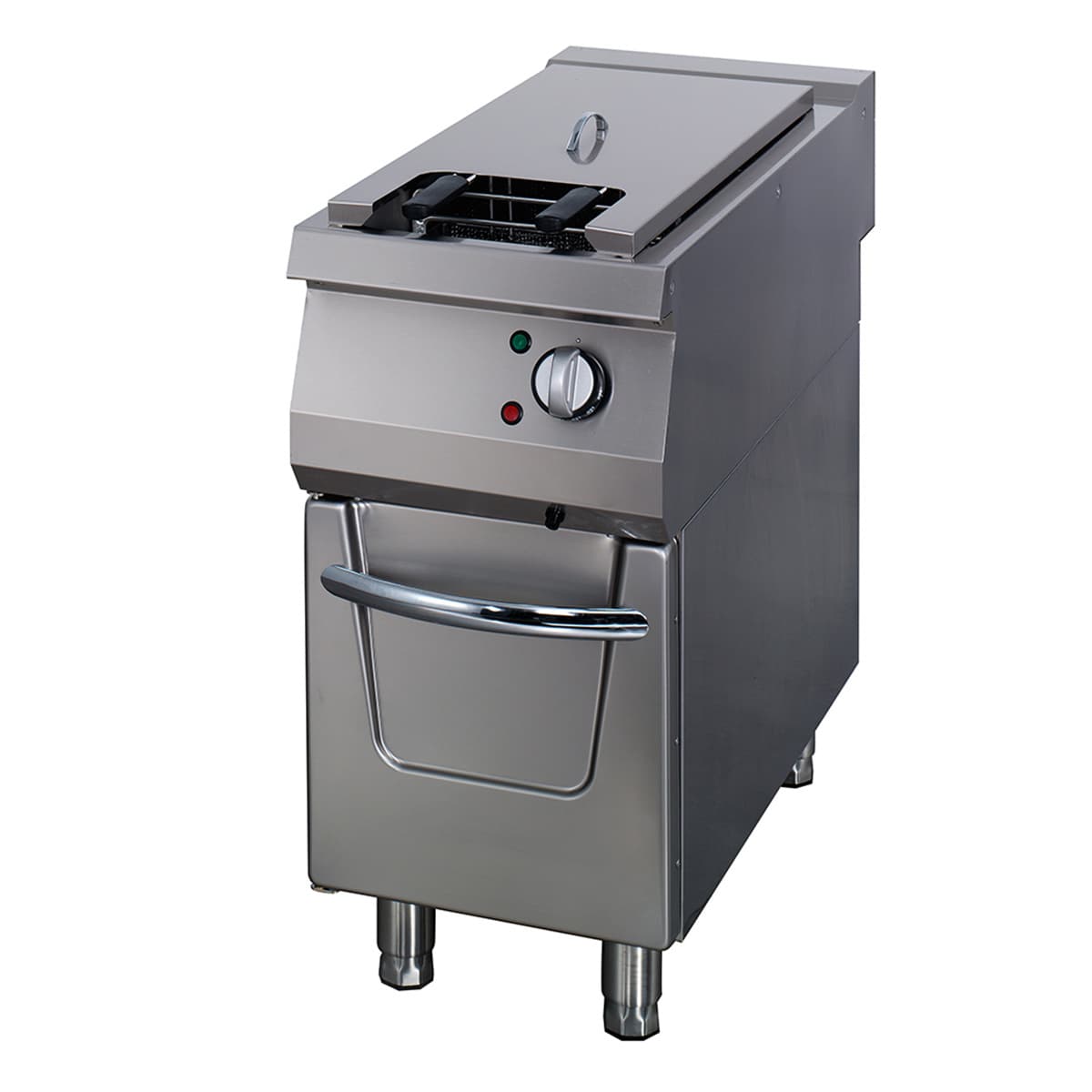 Premium friteuse - 1 x 22 L - unité simple - profondeur 90 cm - avec robinet de vidange - électrique