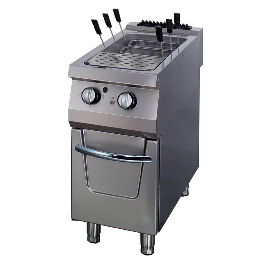 Premium cuiseur de pâtes - unité simple - profondeur 90 cm - gaz