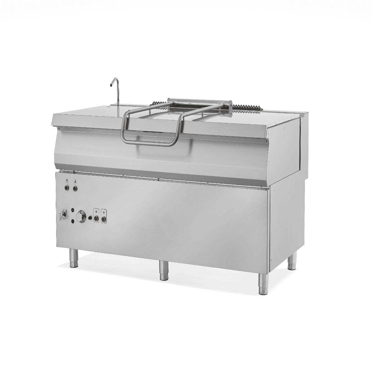 Premium bratt pan - 205 L - profondeur 90 cm - gaz
