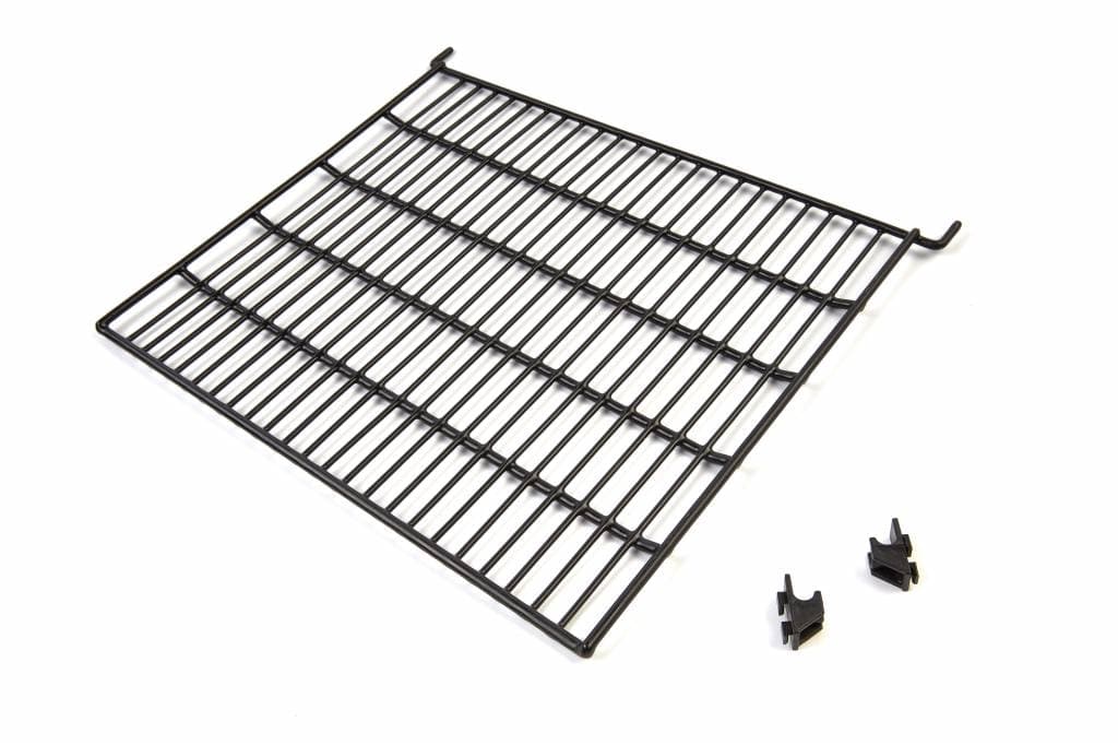 Étagère noire avec 2 clips pour vitrine réfrigérée 58 / 78 / 98 L