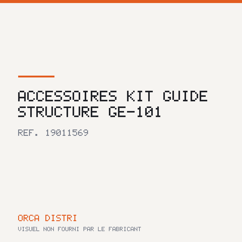 Accessoires KIT GUIDE STRUCTURE GE-101