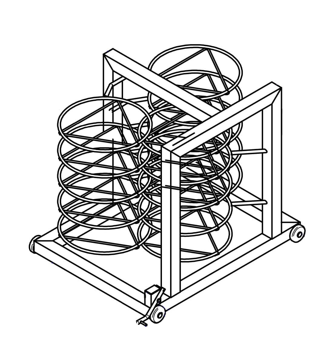 Accessoires STRUCTURE ASSIETTES EP-061