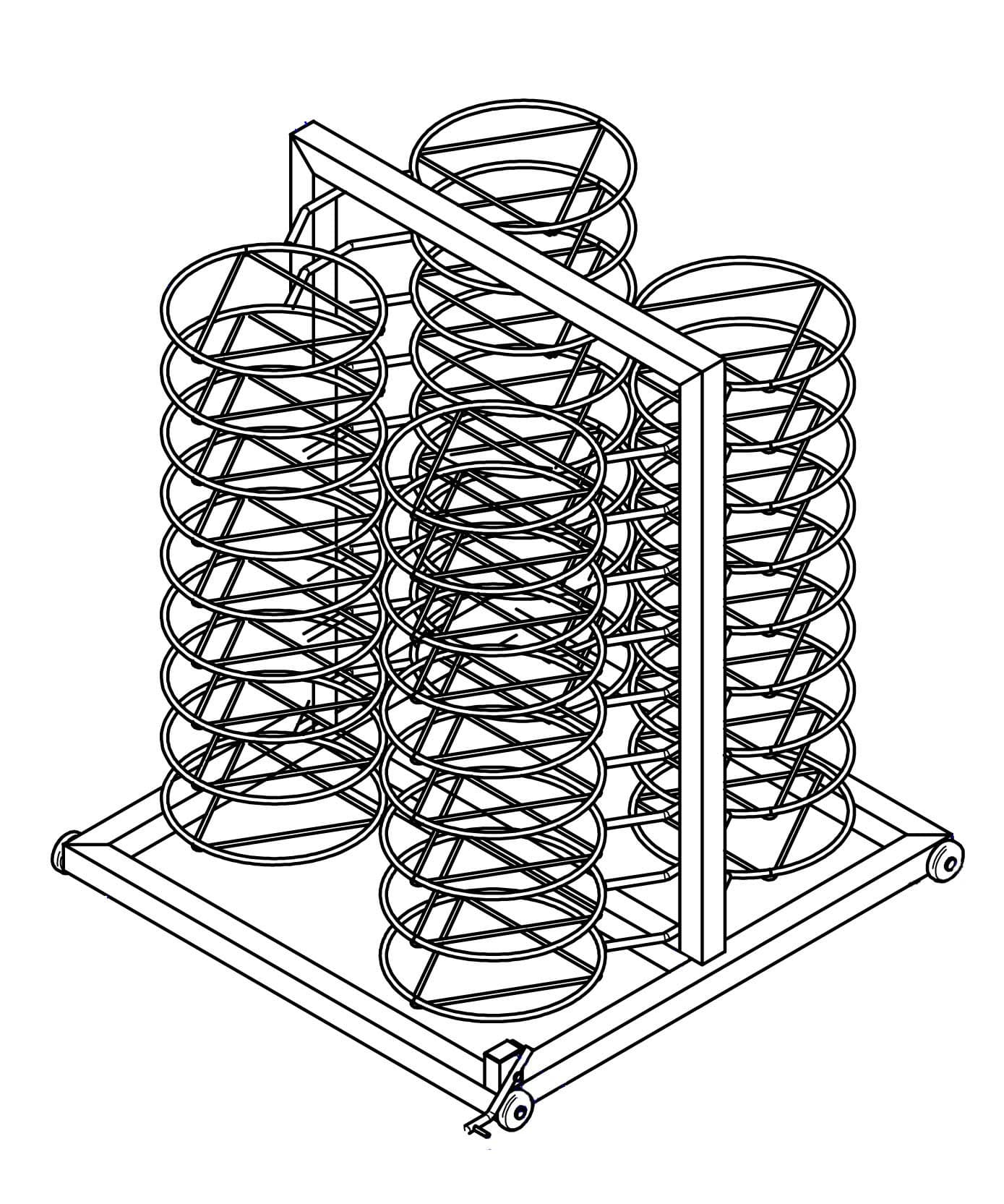 Accessoires STRUCTURE ASSIETTES EP-102