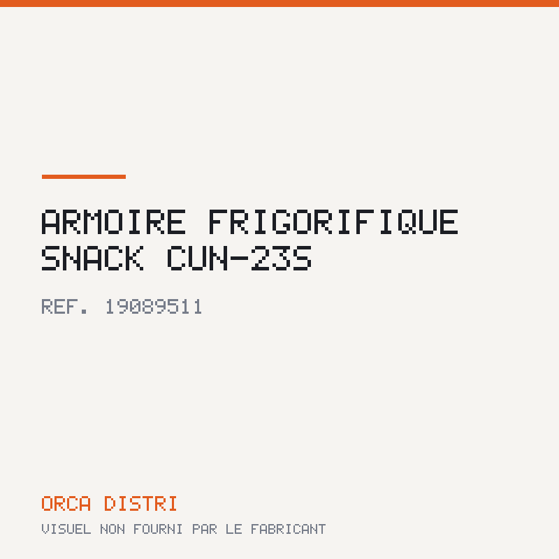 Armoire frigorifique Snack CUN-23S