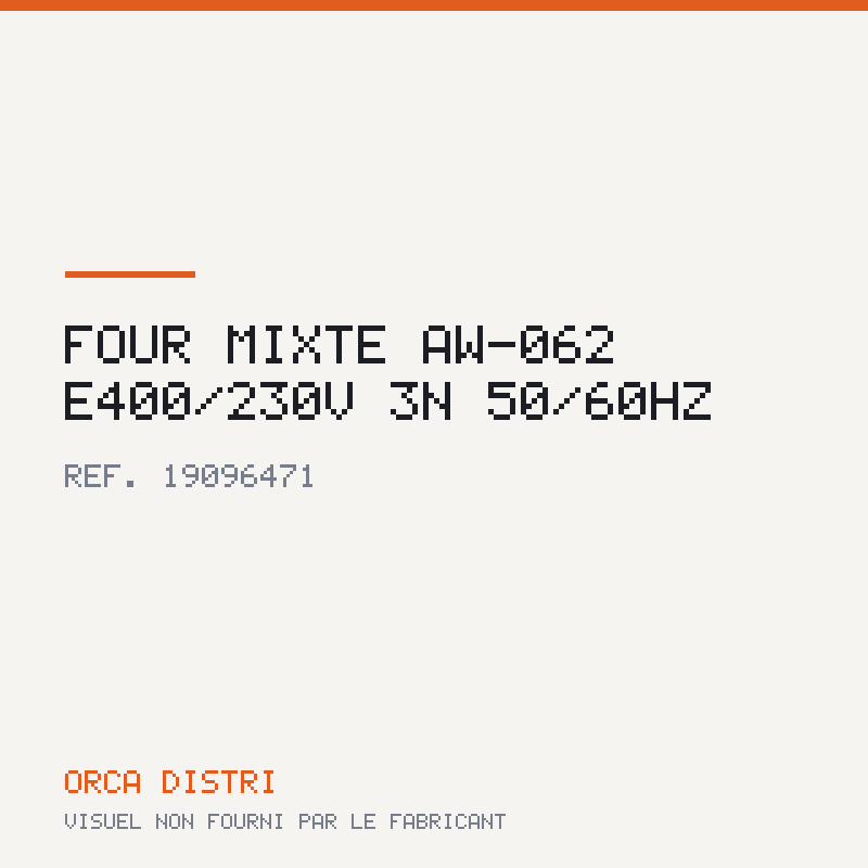 Four mixte AW-062 E400/230V 3N 50/60Hz