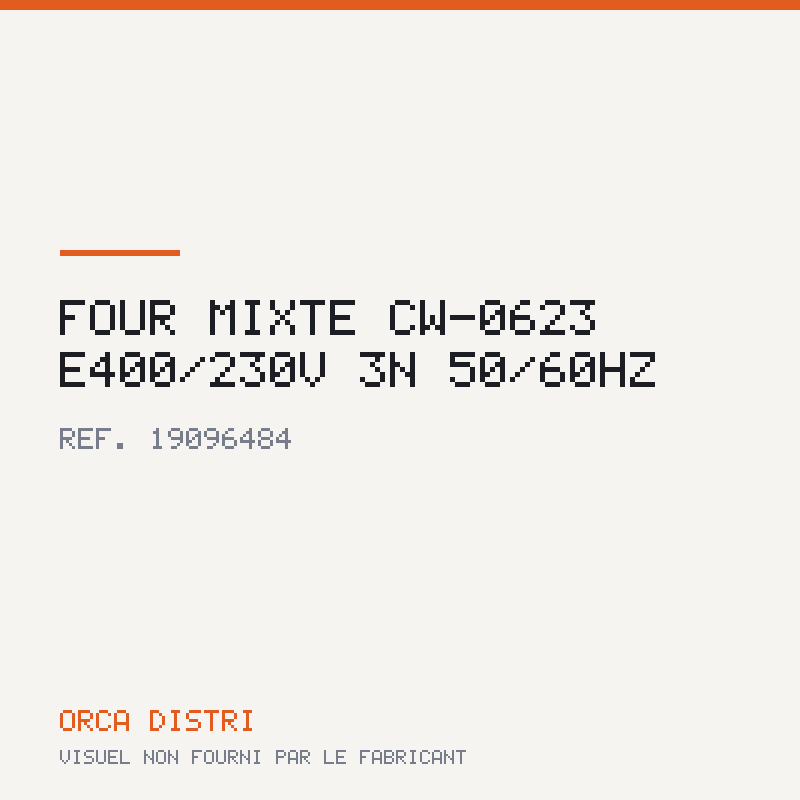 Four mixte CW-0623 E400/230V 3N 50/60Hz