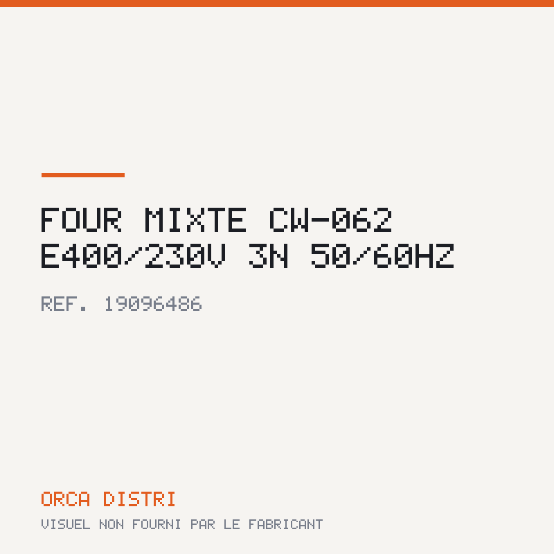 Four mixte CW-062 E400/230V 3N 50/60Hz