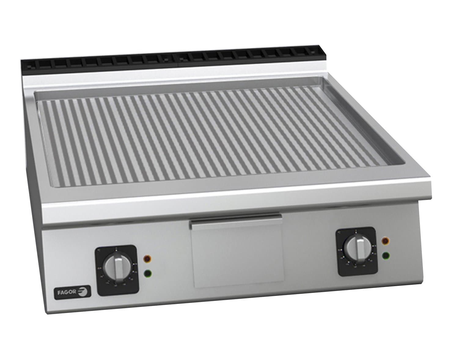 Fry-top électrique au chrome FT-E910 C R
