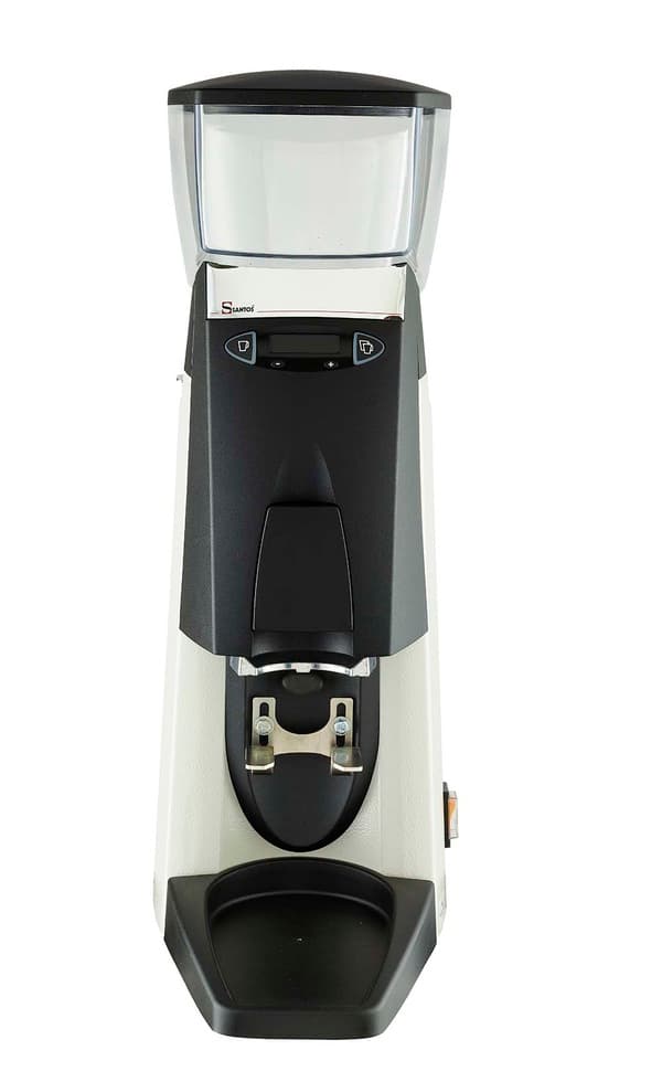 MOULIN A CAFE ESPRESSO "AUTOMATIC" - SILENCIEUX - VERSION SANS TASSEUR - BLANC