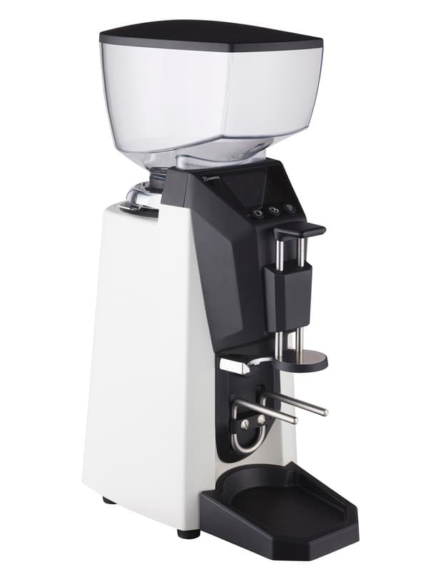 MOULIN A CAFE "ON DEMAND" - AVEC TASSEUR - BLANC
