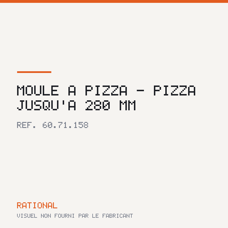 Moule à pizza - Pizza jusqu'à Ø 280 mm