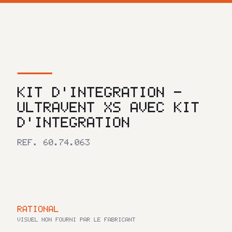 Kit d'intégration - UltraVent XS avec kit d'intégration