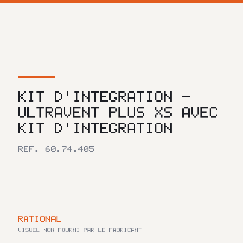 Kit d'intégration - UltraVent Plus XS avec kit d'intégration