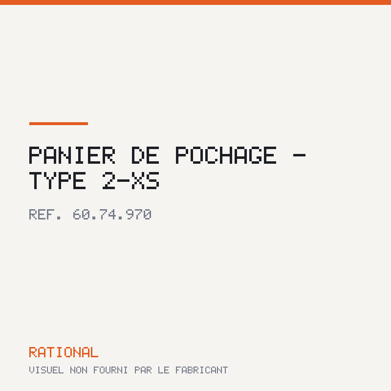 Panier de pochage - Type 2-XS