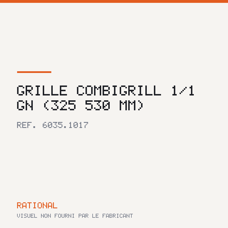 Grille CombiGrill 1/1 GN (325 × 530 mm)