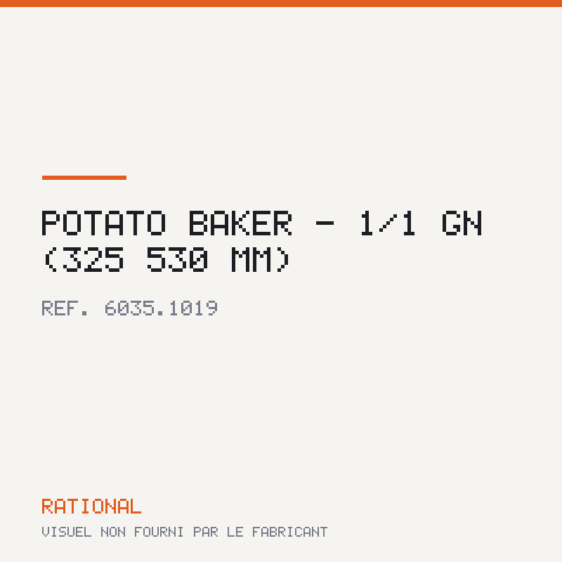Potato Baker - 1/1 GN (325 × 530 mm)