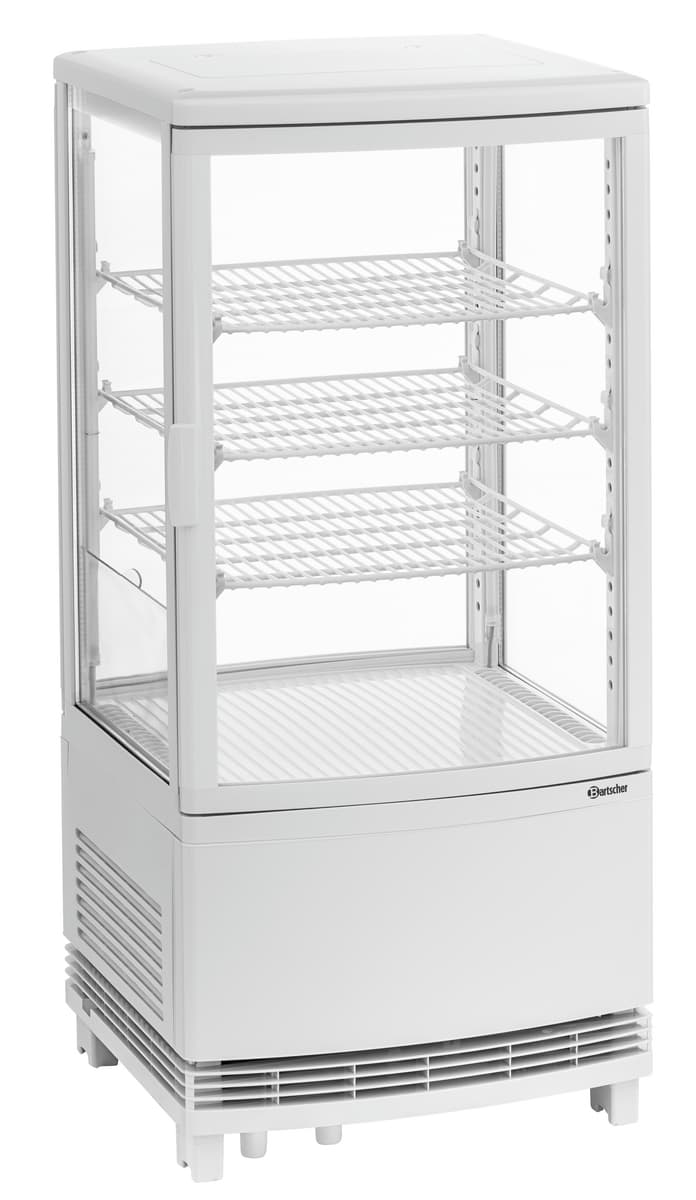 Mini vitrine réfrigérée 75L2T blanc