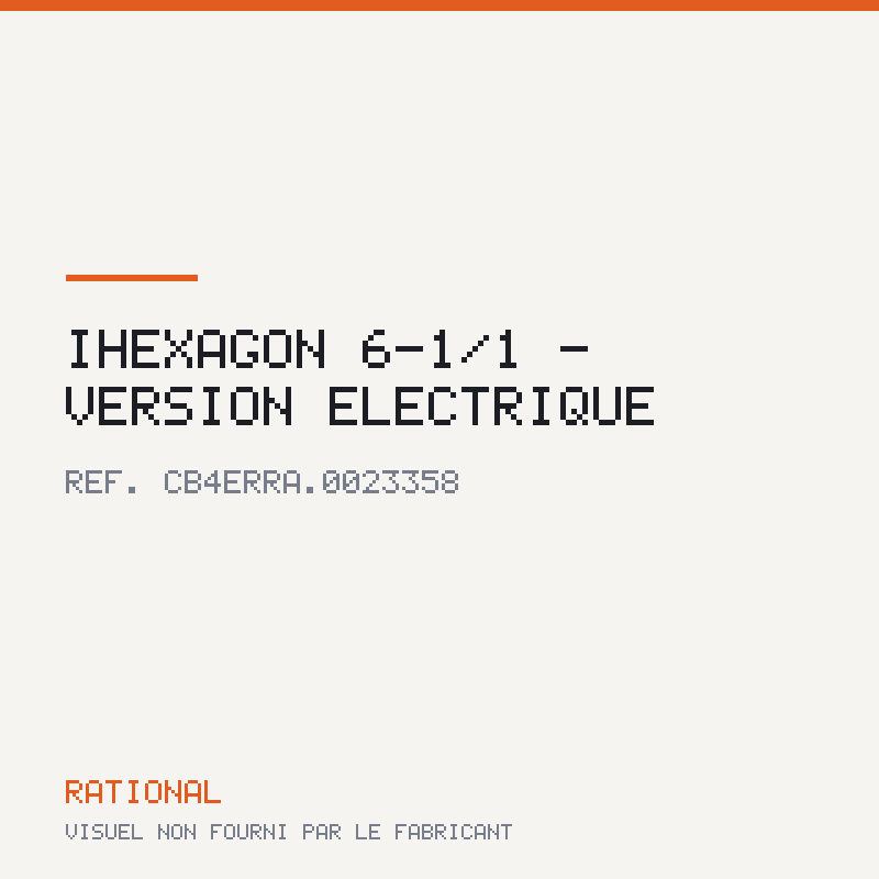 iHexagon 6-1/1 - version electrique