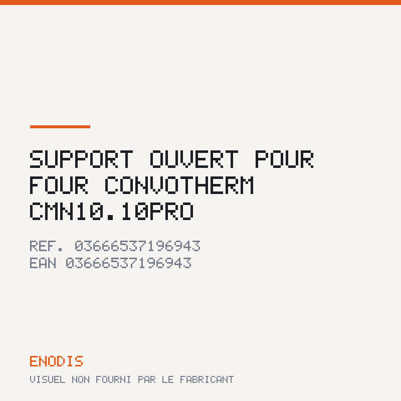 Support ouvert pour four CONVOTHERM CMN10.10PRO
