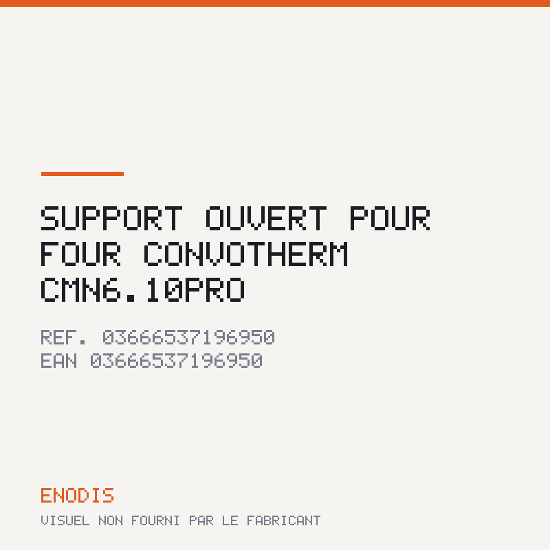 Support ouvert pour four CONVOTHERM CMN6.10PRO