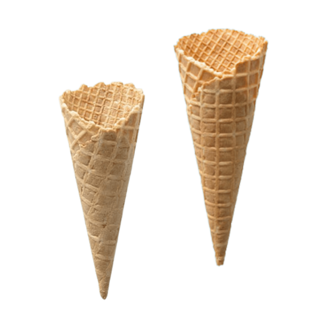 CORNETS À GLACE DOUBLE