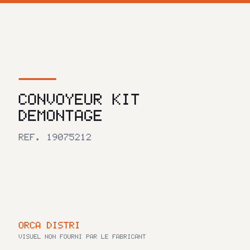 Convoyeur KIT DEMONTAGE