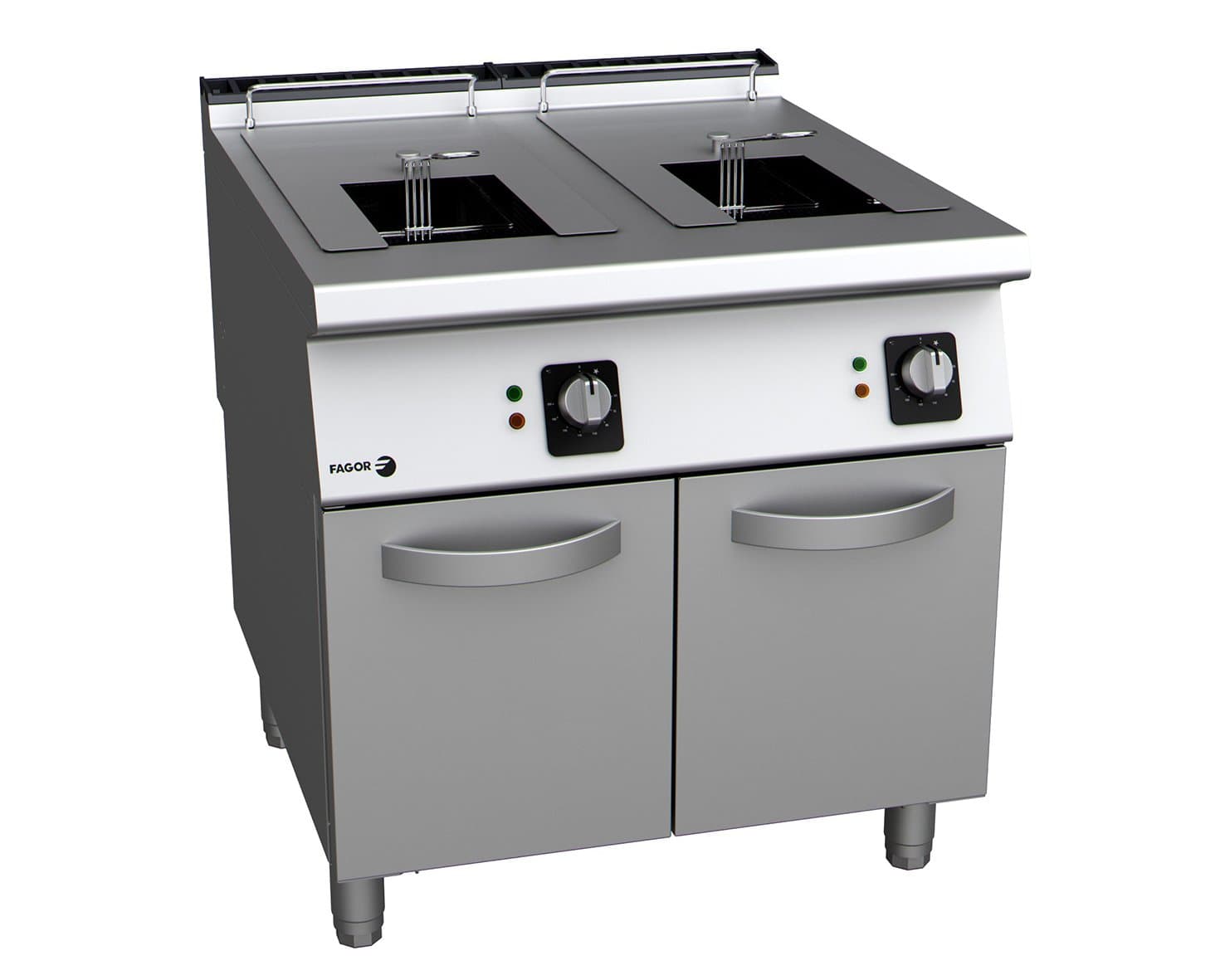 Friteuse double à gaz 15 lit F-G9215, butane / propane
