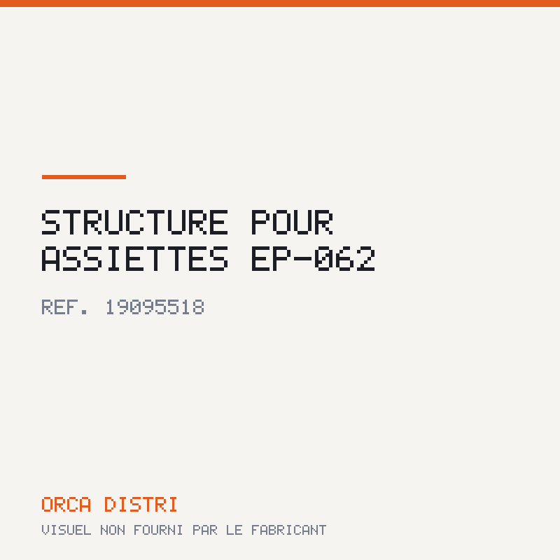Structure pour assiettes EP-062