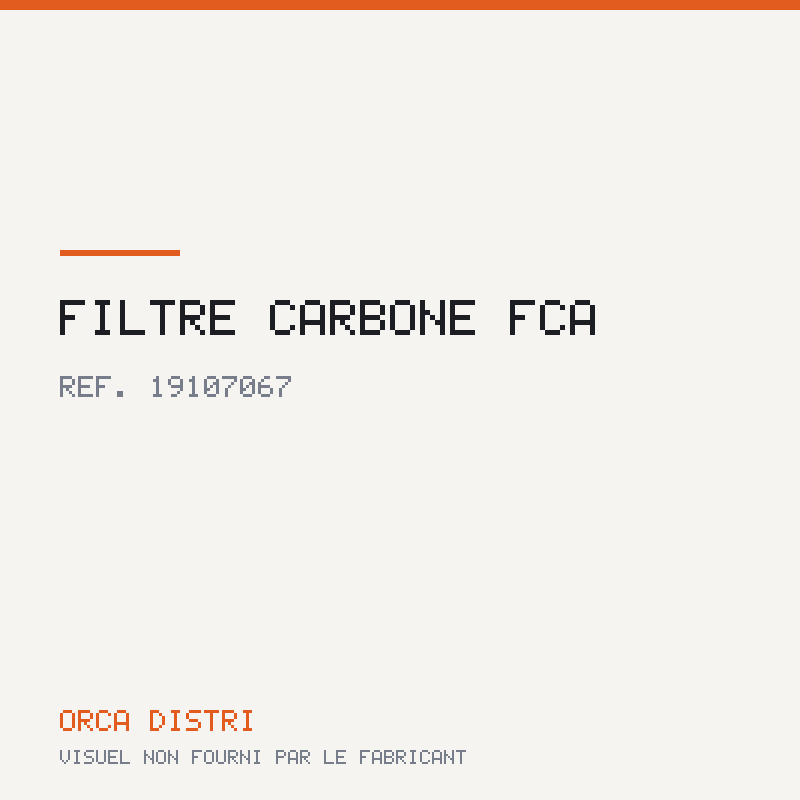 Filtre carbone FCA
