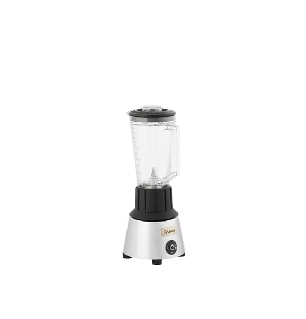 MIXER DE BAR (BLENDER) BOL POLYCARBONATE 1,25L - SOCLE CHROME - DETECTION DE BOL
