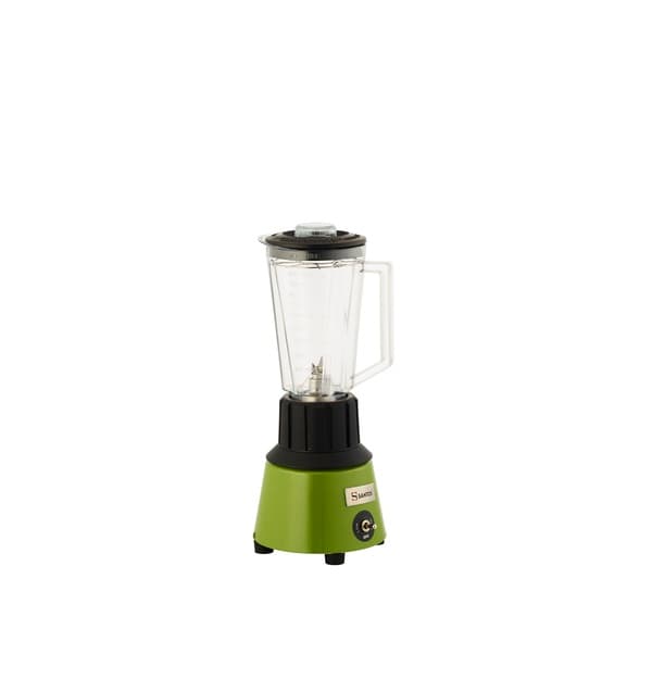 MIXER DE BAR (BLENDER) BOL POLYCARBONATE 1,25L - SOCLE PEINT VERT - DETECTION DE BOL