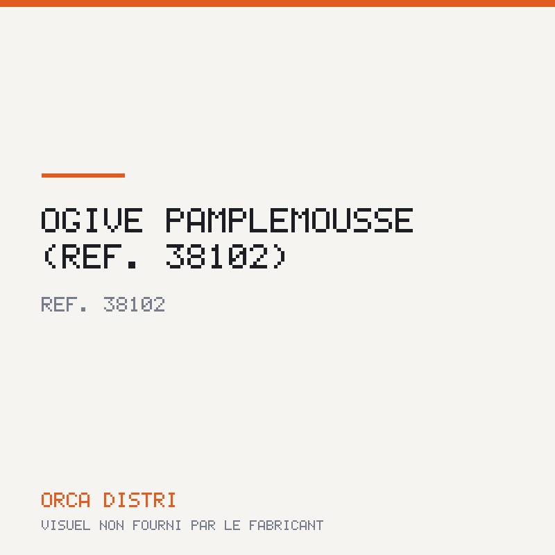 OGIVE PAMPLEMOUSSE (réf. 38102)