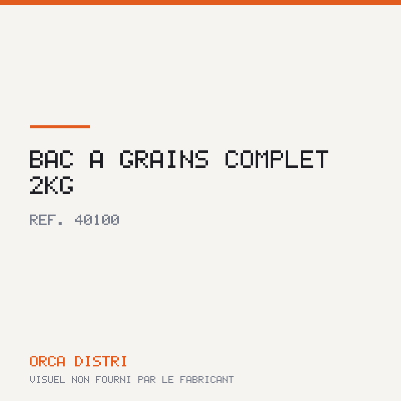 BAC A GRAINS COMPLET 2KG