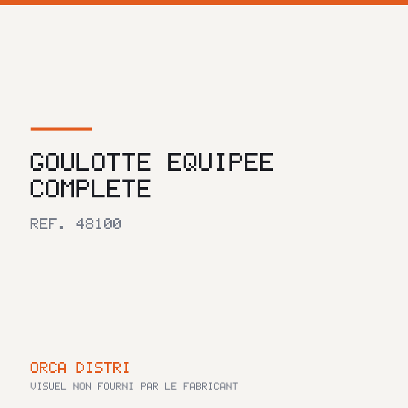 GOULOTTE EQUIPEE COMPLETE