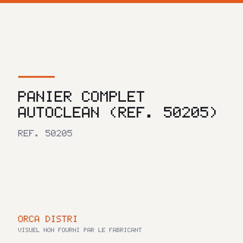 PANIER COMPLET AUTOCLEAN (réf. 50205)