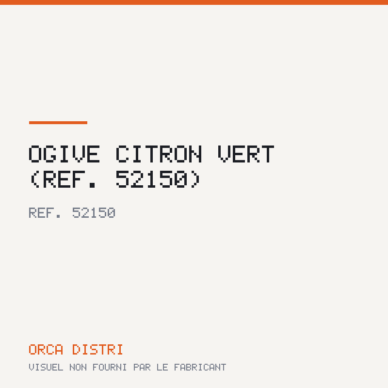 OGIVE CITRON VERT (réf. 52150)
